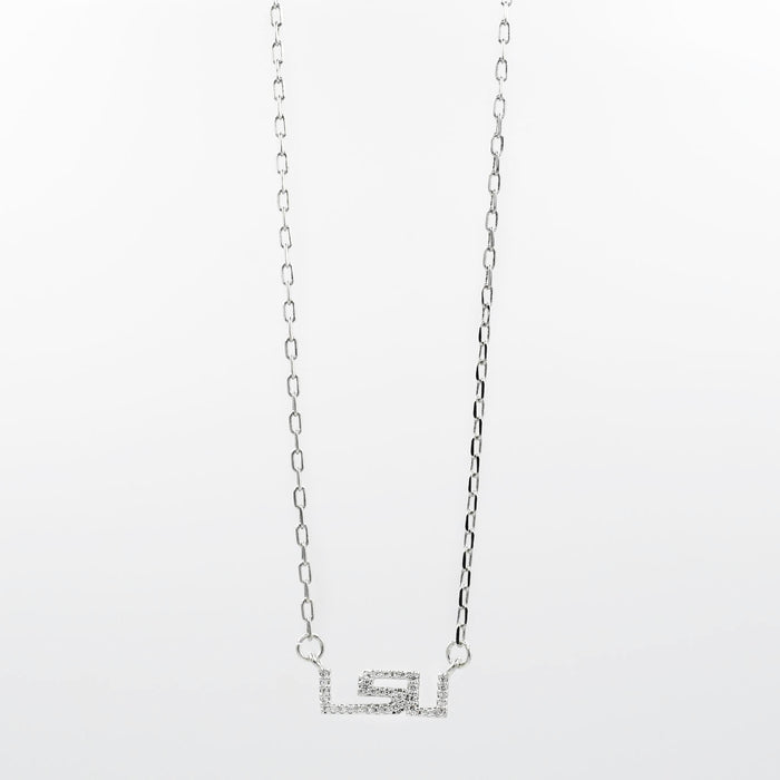 premium silver necklace crafted for everyday wear, offering a dainty handcrafted style with a waterproof, hypoallergenic, tarnish free finish, ideal for minimal modern jewelry lovers, available as wholesale for boutiques