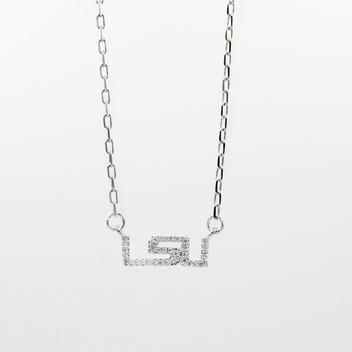 premium silver necklace crafted for everyday wear, offering a dainty handcrafted style with a waterproof, hypoallergenic, tarnish free finish, ideal for minimal modern jewelry lovers, available as wholesale for boutiques