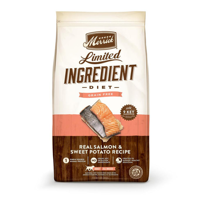 Merrick Limited Ingredient Diet Grain Free Real Salmon & Sweet Potato Recipe Dry Dog Food