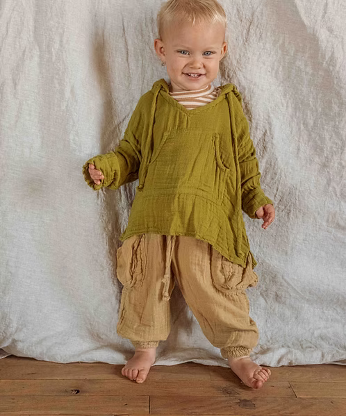 Mini Ira Hoodie Organic Cotton Bamboo