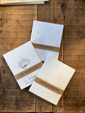 Mini Recycled Denim Scraps Notebook
