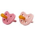 Natural 2pk Rubber Pacifier - Pink - 0-3 Months