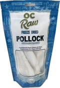 OC Raw Dog OC Raw Freeze Dried Pollock for Dogs and Cats