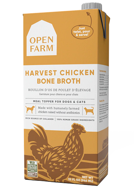 Open Farm Harvest Chicken Bone Broth