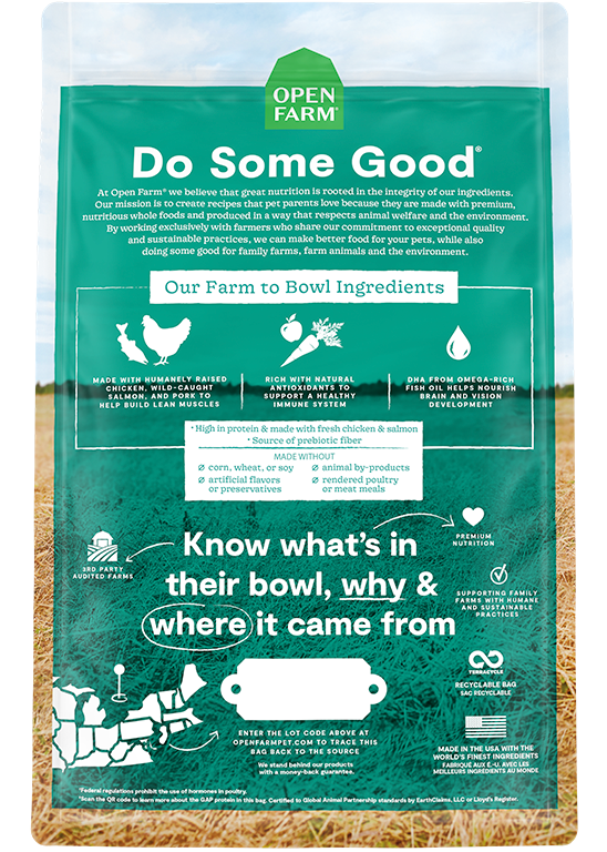 Open Farm Puppy Grain-Free Dry Dog Food