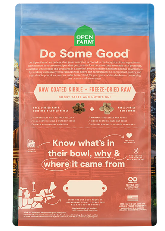 Open Farm Tide & Terrain Grain-Free Rawmix for Dogs