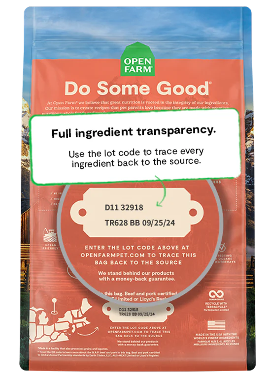 Open Farm Tide & Terrain Grain-Free Rawmix for Dogs