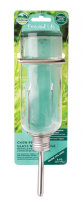 Oxbow Enriched Life Chew Proof Glass Water Bottle