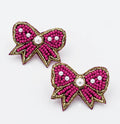 Pearly Bow Stud