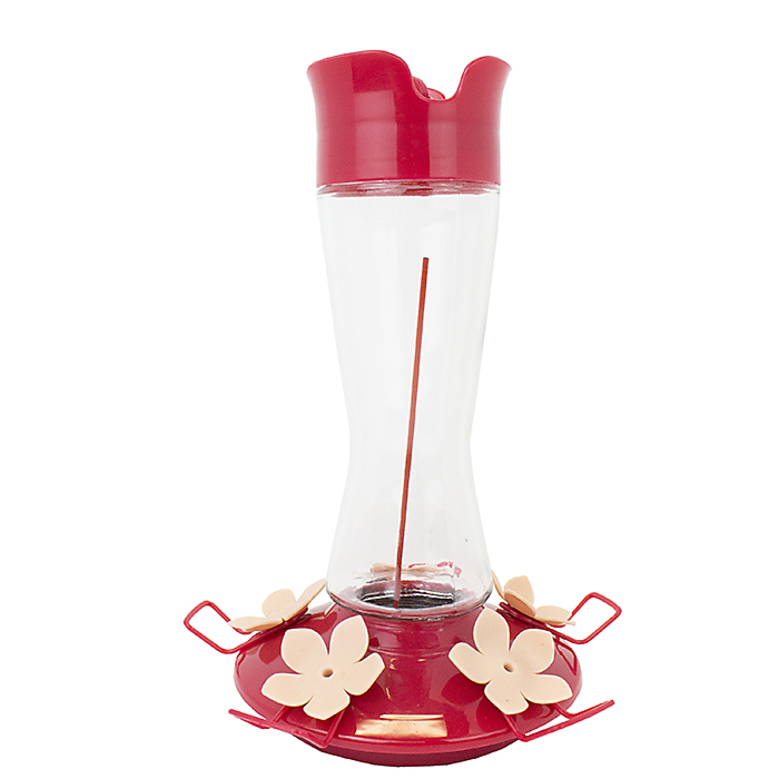 Perky-Pet® Top-Fill Pinch-Waist Glass Hummingbird Feeder
