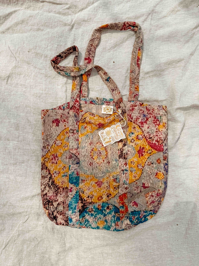 Persian Rug Kantha TOTE BAG
