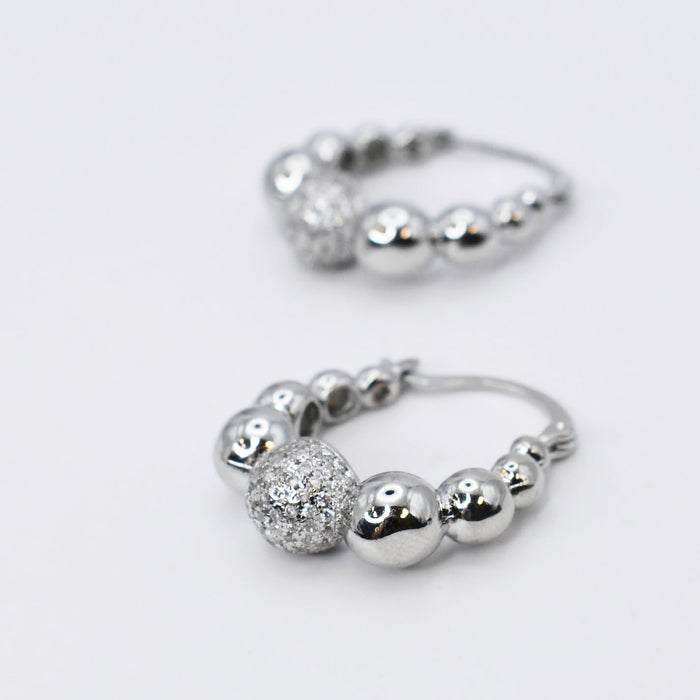 waterproof hypoallergenic silver earrings, tarnish free silver jewelry, dainty silver earrings, silver hoop earrings, handcrafted gemstone silver earrings, boutique wholesale earrings, everyday silver jewelry, high-quality silver earrings,silver hoops