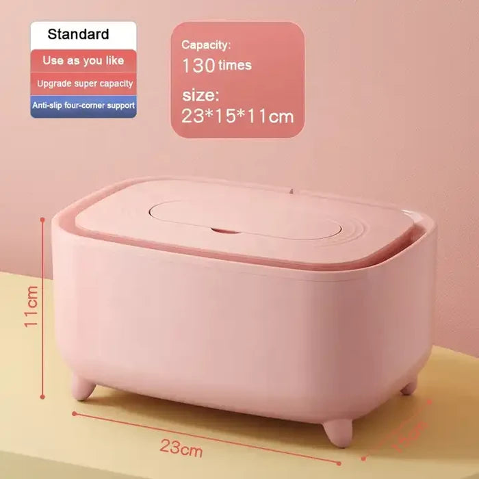 Portable travel electric modern wipe warmer dispenser wipe heater baby wet wipes warmers