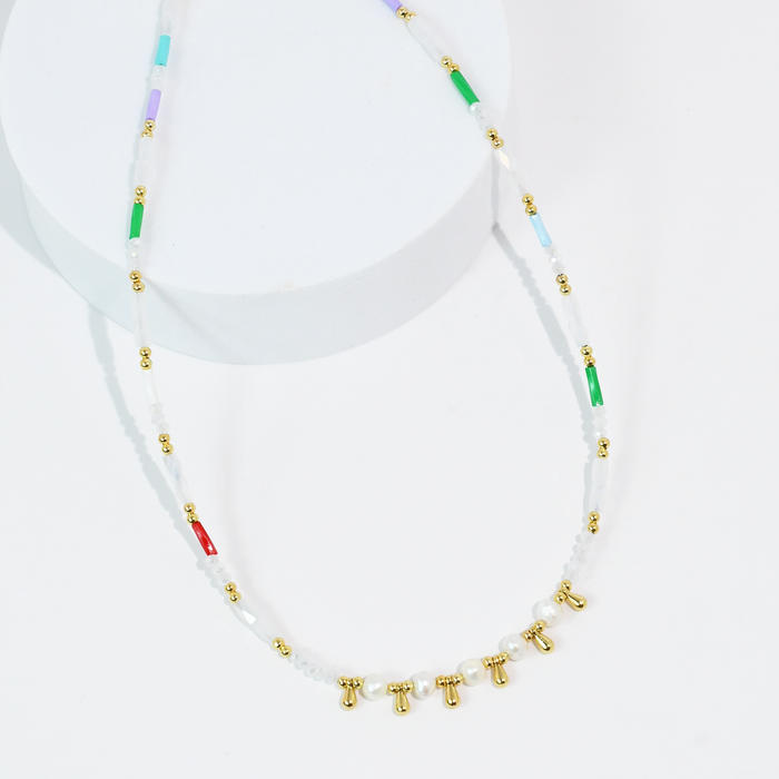Princess Pearls Beads Necklace