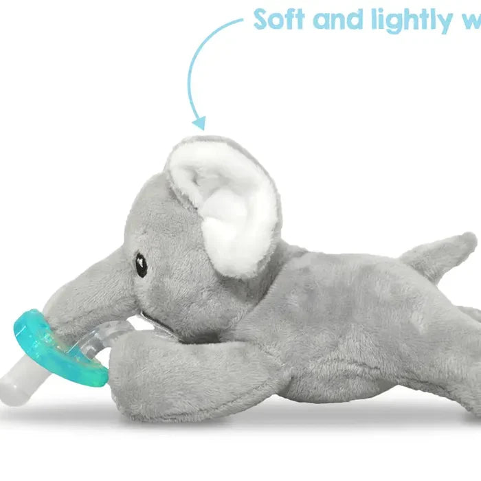 Razbuddy Elfy Elephant Paci/Teether Holder