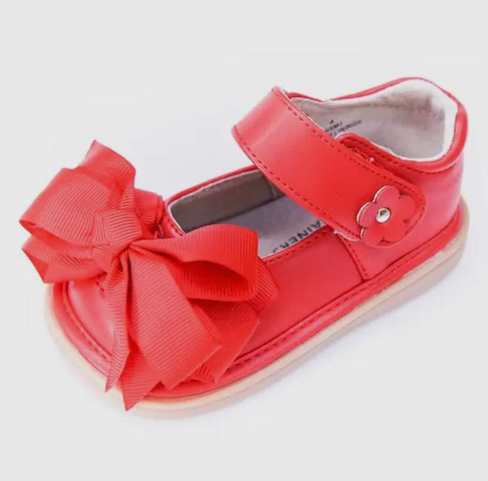 Ready set Bow Mary Jane Girls Toddler squeaky shoes