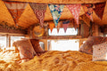 Recycled Silk Boho Flags