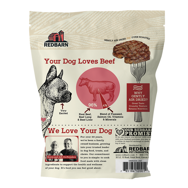 Redbarn Air Dried Beef Recipe Dog Food