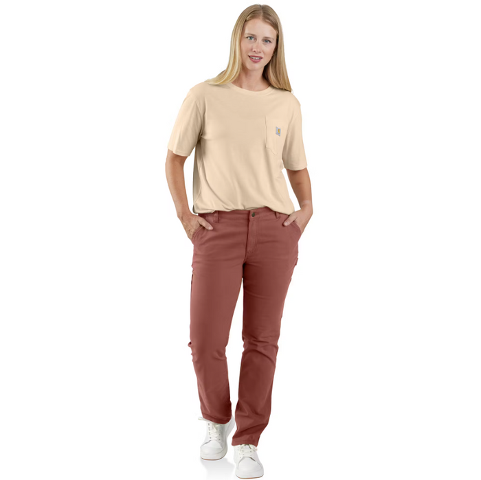 Rugged Flex® Relaxed Fit Canvas Work Pant in Sable