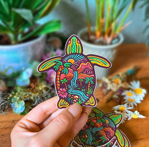 Sea Turtle Sticker