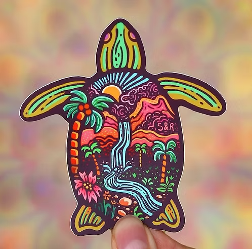 Sea Turtle Sticker