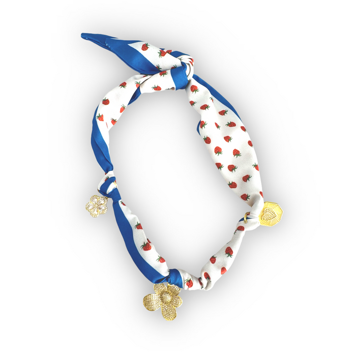 Shine So Bright Scarf Charm Necklace