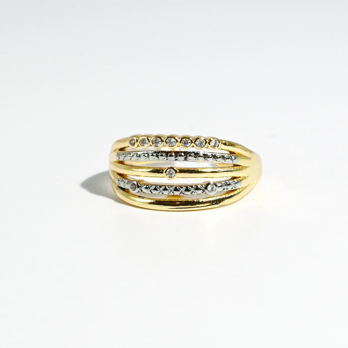 hypoallergenic ring, waterproof ring, tarnish free jewelry, boutique wholesale jewelry, dainty gold ring, gemstone statement ring, sparkly cubic zirconia ring, high quality jewelry gifts, elegant gold plated ring, trendy fashion ring, pastel gemstone ring