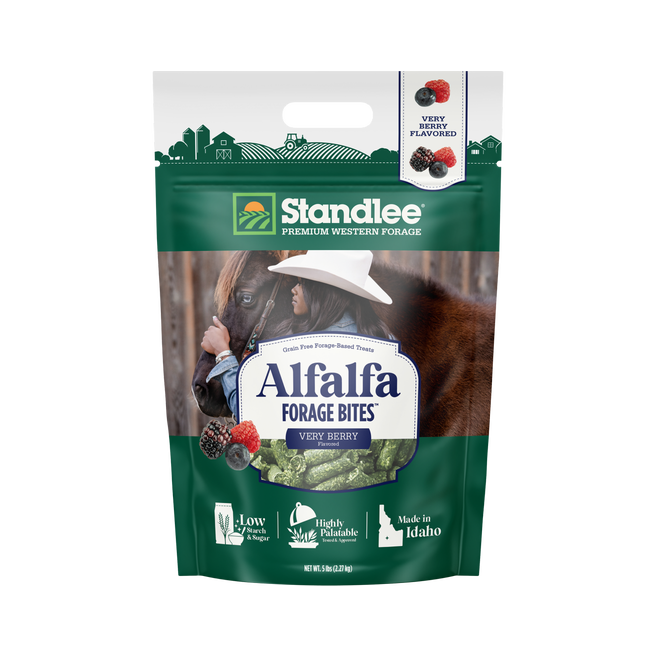 Standlee Premium Western Forage Alfalfa Forage Bites - Very Berry Flavored