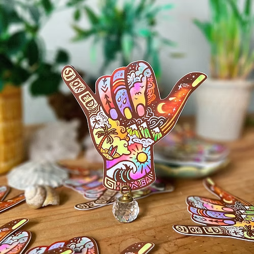 Stoked Sticker