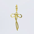 Sweet Ribbon Gold Charm CH-144