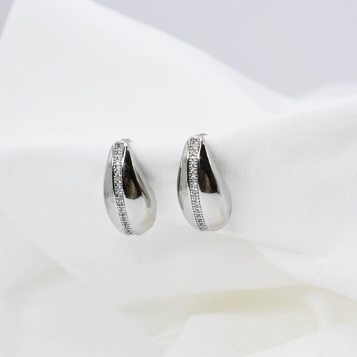 waterproof hypoallergenic silver earrings, tarnish free silver jewelry, dainty silver earrings, silver hoop earrings, handcrafted gemstone silver earrings, boutique wholesale earrings, everyday silver jewelry, high-quality silver earrings