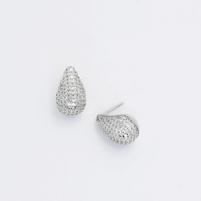 waterproof hypoallergenic silver earrings, tarnish free silver jewelry, dainty silver earrings, silver hoop earrings, handcrafted gemstone silver earrings, boutique wholesale earrings, everyday silver jewelry, high-quality silver earrings