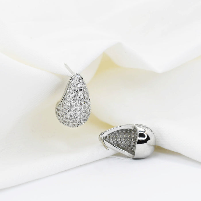waterproof hypoallergenic silver earrings, tarnish free silver jewelry, dainty silver earrings, silver hoop earrings, handcrafted gemstone silver earrings, boutique wholesale earrings, everyday silver jewelry, high-quality silver earrings