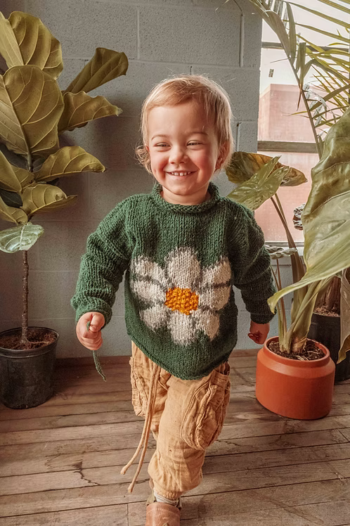 The Mini Evermore Sweater: 100% Wool