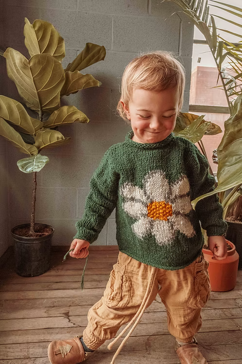 The Mini Evermore Sweater: 100% Wool