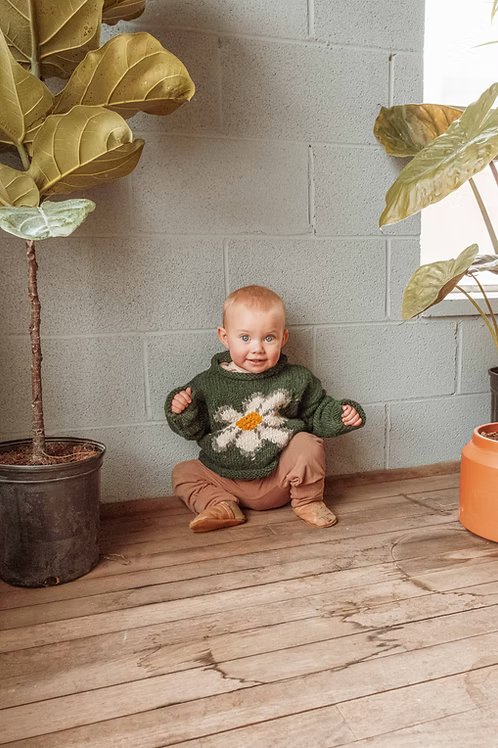 The Mini Evermore Sweater: 100% Wool