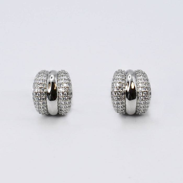 waterproof hypoallergenic silver earrings, tarnish free silver jewelry, dainty silver earrings, silver hoop earrings, handcrafted gemstone silver earrings, boutique wholesale earrings, everyday silver jewelry, high-quality silver earrings