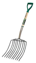 Truper Tools Tru Pro 10-Tine Manure Fork D-Handle