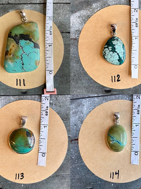Turquoise Necklace Pendant