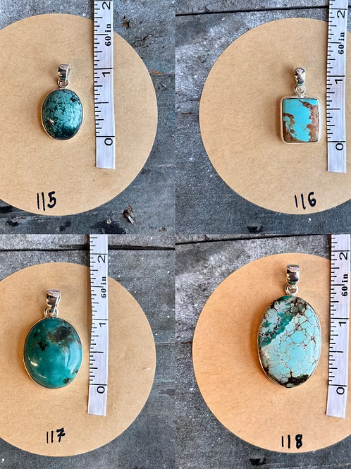 Turquoise Necklace Pendant