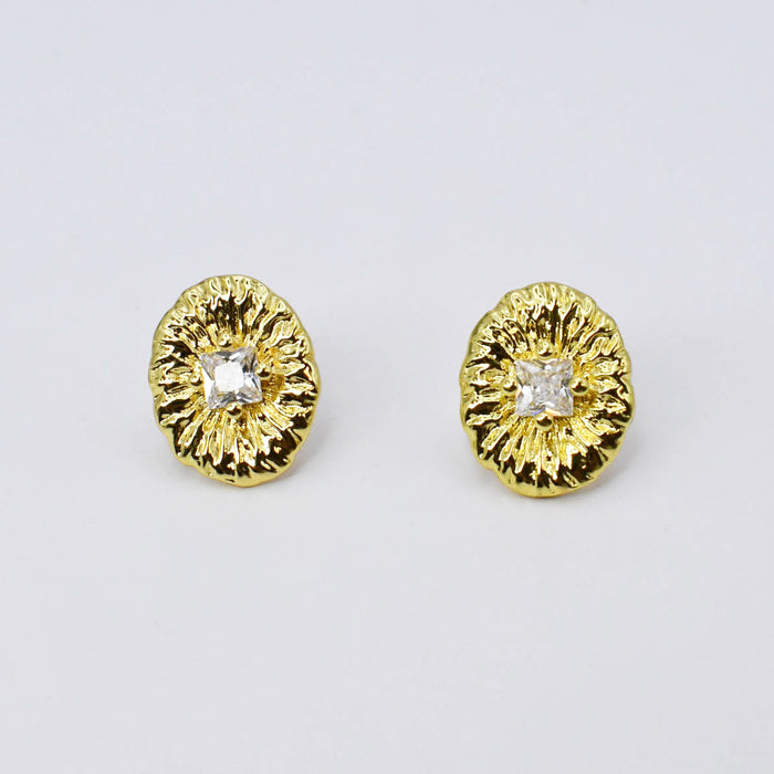 waterproof hypoallergenic earrings, tarnish free 14k gold jewelry, dainty gold earrings, gold hoop earrings, handcrafted gemstone earrings, boutique wholesale earrings, high-quality gold jewelry