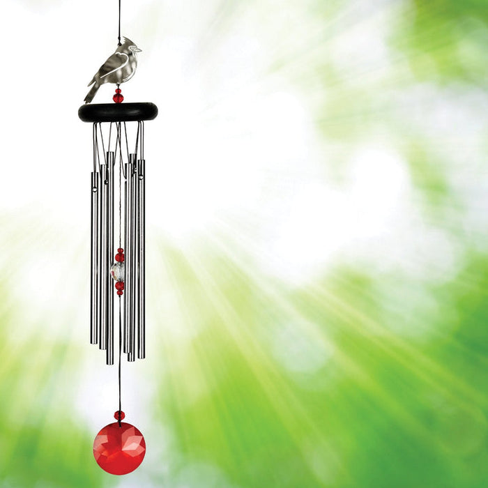 Woodstock Chimes Crystal Cardinal Chime