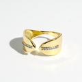hypoallergenic ring, waterproof ring, tarnish free jewelry, boutique wholesale jewelry, dainty gold ring, gemstone statement ring, sparkly cubic zirconia ring, high quality jewelry gifts, elegant gold plated ring, trendy fashion ring, pastel gemstone ring