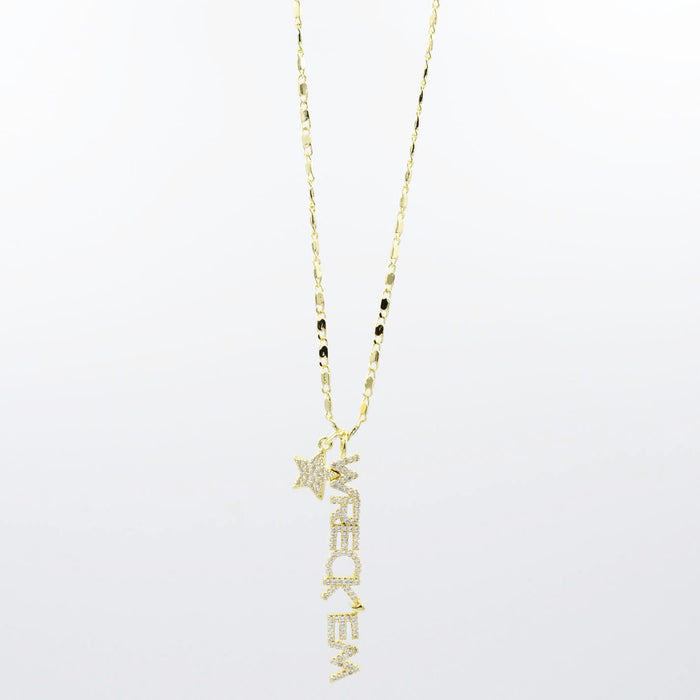 WRECK’EM Gold Necklace T48